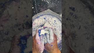 Dye reform with Blue paste gym chalk [upl. by Ellennod]