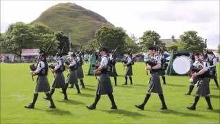 North Berwick 2016  Stockbridge Pipe Band [upl. by Winwaloe]