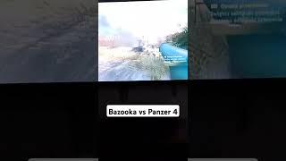 Bazooka vs Panzer 4 gaming funny enlisted gajin shorts snail warthunder [upl. by Irtimid]