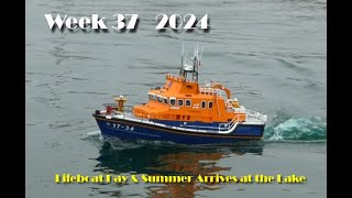 Lifeboat Day and Summer arrives  week 37 at the lake 2024 [upl. by Rednasyl]