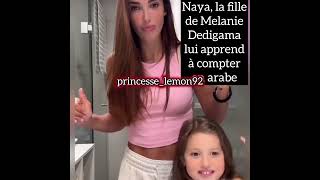 Naya apprend sa mère Melanie Dedigama à compter en arabe [upl. by Southard526]