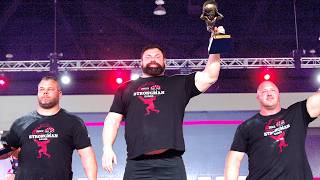 Zydrunas Savickas WINS 7th Worlds Strongest Man Title  Masters 40 2022 [upl. by Larok]