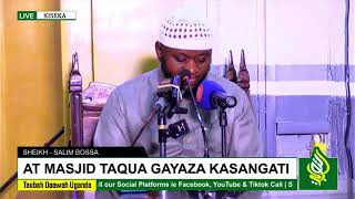 Sheikh  Salim Bossa  TOPIC  GUARDIANSHIP  DARUS MASJID ALDINAH KISEKA [upl. by Timms]