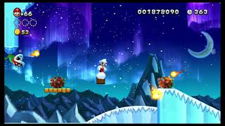 Super Mario Bros U Deluxe Frosted Glacier [upl. by Zorah359]