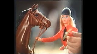 1977 Equestrienne Barbie amp Dancer German Commercial [upl. by Annid841]