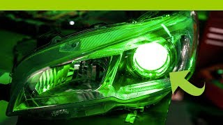 Demon Eyes  How To Customize your Subaru WRX Headlights  FlyRyde [upl. by Ellinej]