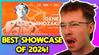 ZHALO Reacts  Gene Shinozaki feat SOSO   GBB 2023 Showcase [upl. by Millhon348]