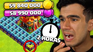 SÓ PARO DE JOGAR QUANDO FARMAR TODOS OS MUROS CLASH OF CLANS [upl. by Haroved]