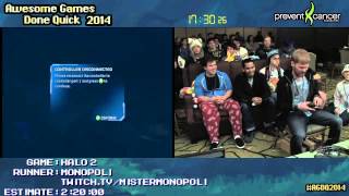 AGDQ 2014 Halo 2 Highlight  Battery Swap [upl. by Pazit]