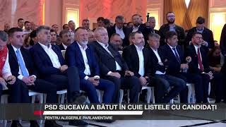 PSD Suceava a bătut în cuie listele cu candidați pentru alegerile parlamentare [upl. by Rehpitsirhc]