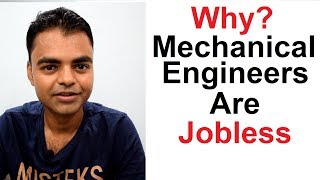 Why Mechanical Engineers are Jobless or Unemployed in India in Hindi [upl. by Nayrb]