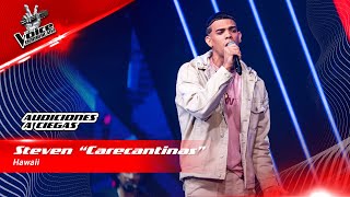 Steven quotCarecantinasquot  Hawaii  Audiciones a Ciegas  The Voice Dominicana 2022 [upl. by Pritchard]