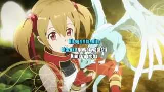 Sword Art Online  Crossing Field Karaoke [upl. by Eiffe]