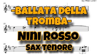 Nini Rosso  Ballata della tromba  sax tenore [upl. by Malia132]