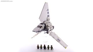 LEGO Star Wars Imperial Shuttle Tydirium review set 75094 [upl. by Alejna]