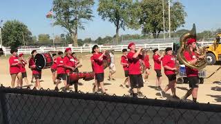 Dixie High School Marching Band New Lebanon Ohio Pork Festival 9212024 [upl. by Euqinad875]