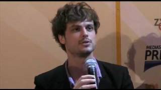 Matthew Gray Gubler at RomaFiction Fest [upl. by Nnayar]