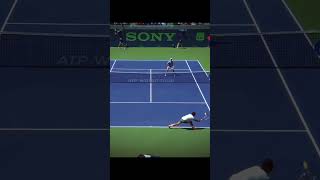 JawDropping Nadal Point vs Djokovic 🐐 [upl. by Ytirehc257]