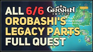 All Orobashis Legacy Parts IV Genshin Impact Full Quest Line [upl. by Mellisa]