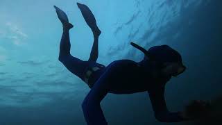 A Freediving day  Mallorca 24 [upl. by Ainesey]