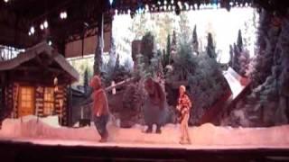 Mickeys Winter Wonderland part 2 at Frontierland Disneyland Resort Paris [upl. by Liamaj]