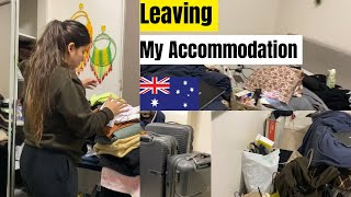 Leaving My 1st Accommodation in Australia  Cheapest Accommodation in Australia for Student [upl. by Heymann]