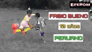 Este niño es el GRAN FUTURO del Perú FABIO BUENO de 10 años JUGADAS LLEVADAS Y MARCACIONES [upl. by Aniri]