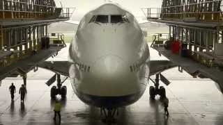 British Airways Boeing 747400 in DCheck [upl. by Lledroc]