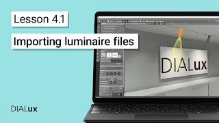 41 How to import a luminaire in DIALux evo [upl. by Neelav]