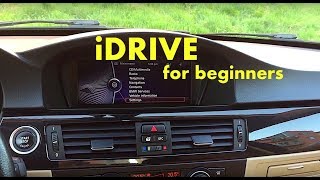 iDrive menu introduction for beginers BMW e90 lci [upl. by Libbna]