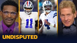 Cowboys blowout Panthers in Week 11 Dak Prescott 2 TDs Micah Parsons 25 sacks  NFL  UNDISPUTED [upl. by Asilat]