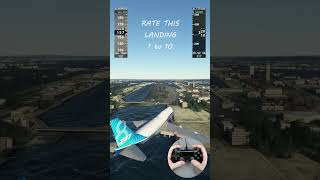 Pilot Attempts Steep Crosswind Landing in London  Microsoft Flight Simulator 2020 [upl. by Vikky]