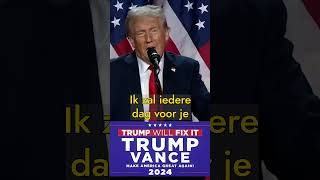 Zo claimt Donald Trump de verkiezingswinst [upl. by Akkeber]