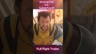 Wolverine VS Sabretooth movie trailer wolverine sabretooth deadpool [upl. by Hcardahs]