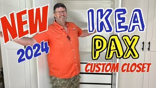 The New 2024 IKEA PAX Wardrobe  Step by Step Assembly [upl. by Anav]