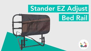 How to use Stander EZ Adjust Bed Rail [upl. by Enived]