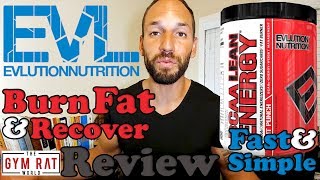 BCAA Lean Energy Supplement  Evlution Nutrition EVL  Supplement Review [upl. by Demetrius]