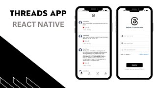 🔴 Lets build a Simple Threads App with REACT NATIVE using MongoDB [upl. by Madelyn]