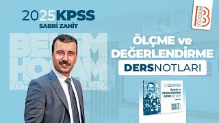 17 Ölçme ve Değerlendirme  Eğitimde Kullanılan Ölçme Araçları  Soru Çözümü  Sabri ZAHİT  2025 [upl. by Hsemin]