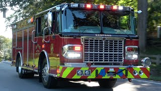 Bedford FD Rescue 44 Responding [upl. by Gnidleif]