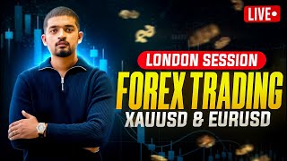 LIVE FOREX TRADING  LONDON SESSION  GOLD TRADING  FOREX HINDI  OCT 15  DAY 175  TopG Traders [upl. by Aetnahs]