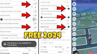 How to Get PGSharp Standard key feature for free  PGSharp useful feature for free  Pokémon go [upl. by Nonad]