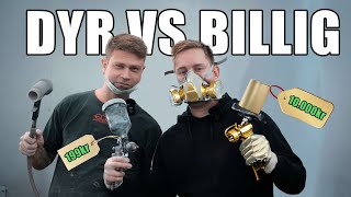 TESTAR DYR VS BILLIG LACKSPRUTA LACKSKOLA [upl. by Binette]