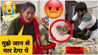 Tujhe Jaan Se Marunga😡 Prank On My Sis  Gone Wrong❌  Skater Rahul Pranks [upl. by Clarey910]