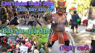 Chol chnam thmay 2024 chùa bảy xào dơi ngày cuối [upl. by Rockwell]