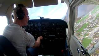 Landing at Buochs LSZC [upl. by Kcyred154]