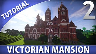 Minecraft  How to Build a Victorian Mansion Part 29 [upl. by Santa]