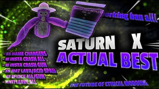 SS NAME CHANGE ALL  Saturn X  INSTA CRASH MODS  KICK ALL  KICK GUN  ACTUALLY BEST MENU YET [upl. by Emaj160]