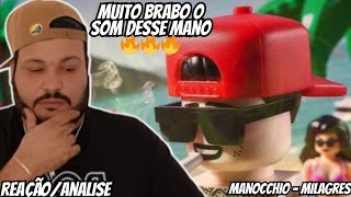 MANOCCHIO  MILAGRES REAÇÃOANÁLISE REACT [upl. by Paderna134]