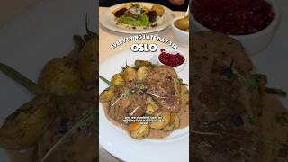 Oslo food vlog Oslo Norway food foodie travel travelvlog Oslofood norwayfood norwegianfood [upl. by Quintus]